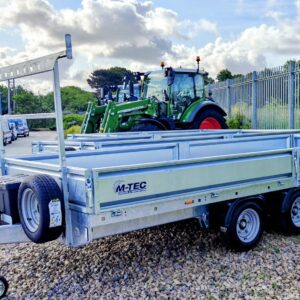 M-Tec 16ft Flatbed trailer - tri axle in stock