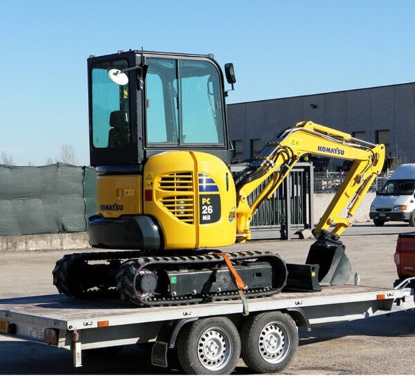 Komatsu PC26MR-5 mini excavator – Alan Snow